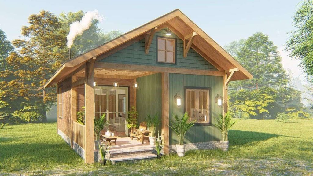 Tiny houses turn into a shelter for those who adopt a simple and plain lifestyle by getting rid of the complexity of the modern world. These small, cozy houses offer a perfect living space for people who prefer to stay away from unnecessary luxury and consumption habits. Here is an example of how magical these tiny houses are.